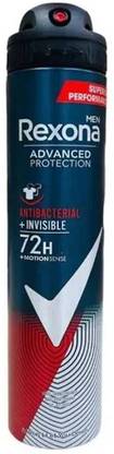 Rexona 72h Antibacterial Invisible Deodorant Spray  -  For Men