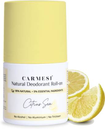 Carmesi Citrus Sea Natural UnderArms Deodorant Roll-on  -  For Women
