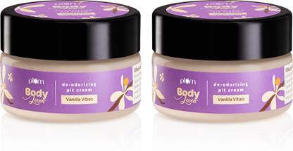 Plum BodyLovin' Vanilla Vibes De-odorizing Pit Cream - Buy 1 Get 1 Deodorant Cream  -  For Men & Women