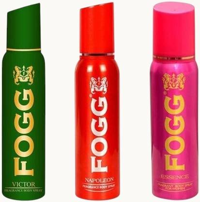 FOGG new VICTOR,NAPOLEON,ESSENCE Deodorant Spray  -  For Men & Women