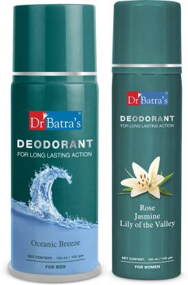 Dr Batra's Oceanic Breeze Deodorant Spray  -  For Men & Women
