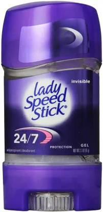 LADY SPEED STICK Invisible Protection 24/7 Deodorant Gel, 65g Deodorant Gel  -  For Women