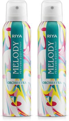 RIYA Melody Orchestra Body Spray | Deodorant| Deo Pack Of 2 Deodorant Spray - For Women