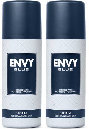Envy Blue Sigma Deo Body Spray - For Men
