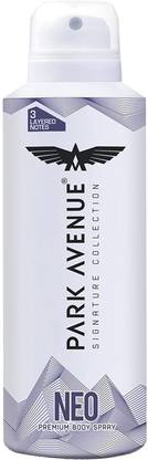 PARK AVENUE Neo Signature Collection | Deodorant for Men | Fresh Long-lasting Aroma | 150ml Deodorant Spray - For Men & Women