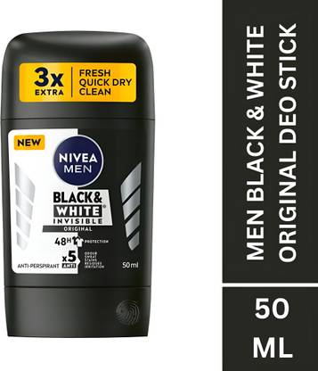 NIVEA MEN BLACK & WHITE ORIGINAL ANTI-PERSPIRANT STICK Deodorant Stick  -  For Men