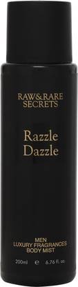 Raw&Rare Secrets deo Body Mist  -  For Men