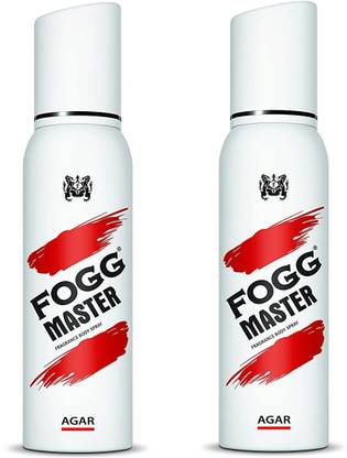 FOGG MASTER ( AGAR ) Fragrance Body Spray COMBO (2 X 120ml) Body Spray - For Men & Women