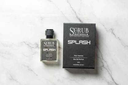 SCRUB NATURALS Splash A Fresh Sharp & Masculine Fragrance for Men, Offering a Versatile & Scent Body Mist  -  For Men