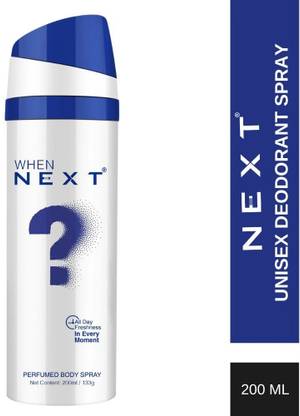 NEXT WHEN? Perfumed Body Spray Deodorant Spray  -  For Men & Women