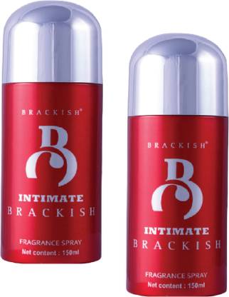 Brackish INTIMATE DEO FOR MEN 150ML COMBO OF 2 Deodorant Spray  -  For Men