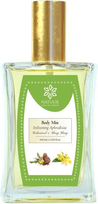 NATUUR Body Mist -Cedarwood & Ylang Ylang- Enlivening Aphrodisiac Perfume  -  100 ml