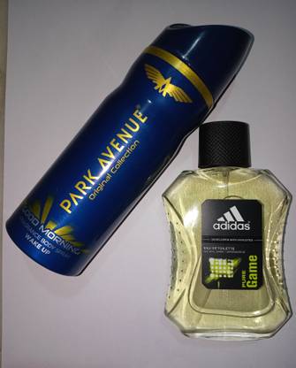 PARK AVENUE Good Morning & Pure Game deodorant for Men 150ml Deodorant Spray  -  For Men