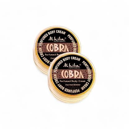 Al Hiba Cobra Premium Long Lasting Body Perfumed Cream - Pack Of 2 (10gm) Deodorant Cream  -  For Men & Women
