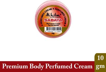Al Hiba Perfumed Refreshing Scent Sabaya Body Cream (10g) Deodorant Cream  -  For Men & Women