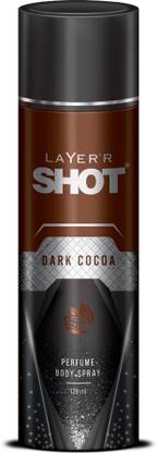 LAYER'R Shot Dark Cocoa Body Spray  -  For Men