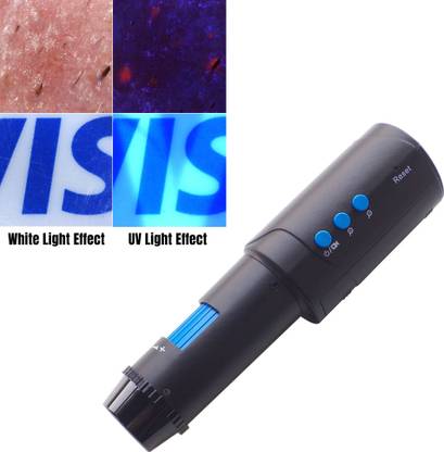 Teknoworth WiFi UV LED Dermascope, Digital Microscope for Skin and Scalp Examination, Cross-polarised Light Dermatoscope