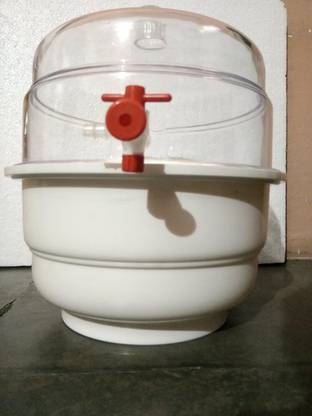 wkm Vaccum Dessicator 150mm ID Polycarbonate All Clear with PTFE Stopcock - Vacuum Desiccator