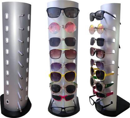 KALSU 1 Compartments Acrelic & Plastic Table Top Display Stand