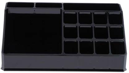 BLACKDOVE 16 Grid Organizer Lipstick Storage Box Lip Gloss Display Stand Holder makeup Vanity Box