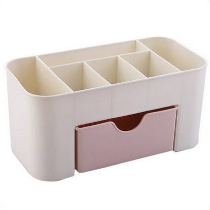 JIGSHTIAL Storage Box Case Holder Brush,Pen,Jewelry Storage Organizer Vanity Box Lipstic, Brushes, Nail Polish, Jewelry, Makeup, Dressing table Vanity Box