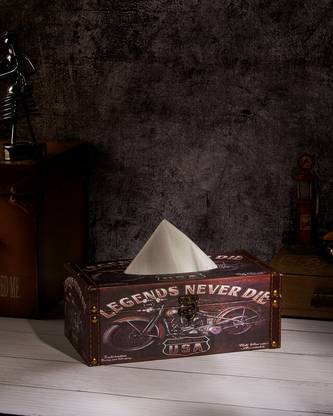 EAZY WAGON 1 Compartments Fibre LEGENDS NEVER DIE Tissue Holder