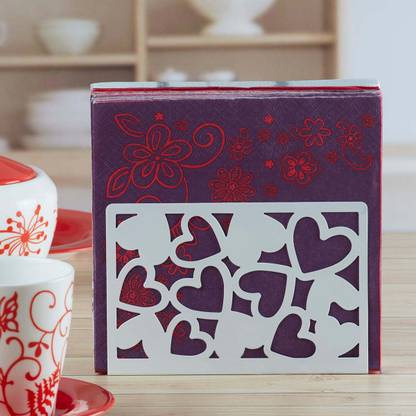 Kookee 1 Compartments Metal Tissue Paper Holder