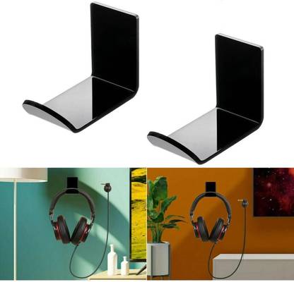 Ashani Creations 2 Compartments Acrylic Headphone Stand