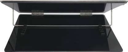 VeleSolv Solid Compartments Acrylic Material Foldabel, Height Adjustable, Comfotable Writing/Sketching/Drawing Table/Laptop Stand/Table Top Acrylic-Smoke-15 x 21 Polypropylene Desk Stand Rotatable Laptop Stand with Adjustable Height Compatible with Universal Laptops