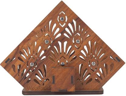 SS CRAFT 1 Compartments WOODEN TISSUE BOX STAND