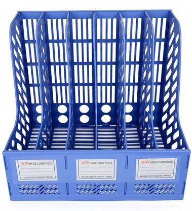 LINER BOUTIQUE 6 Compartments plastic File Rack Plate