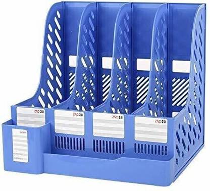 Nispruhay 4 Compartments plastic file folder