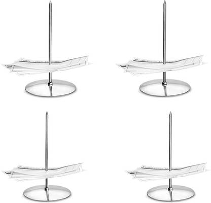 PANKU 1 Compartments Metal Receipt holder / Bill fork