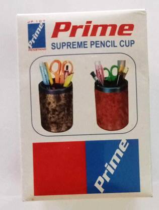 Aarohi 1 Compartments STEEL pen holder