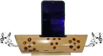 Niya Creation 1 Compartments Bamboo Bamboo Speaker