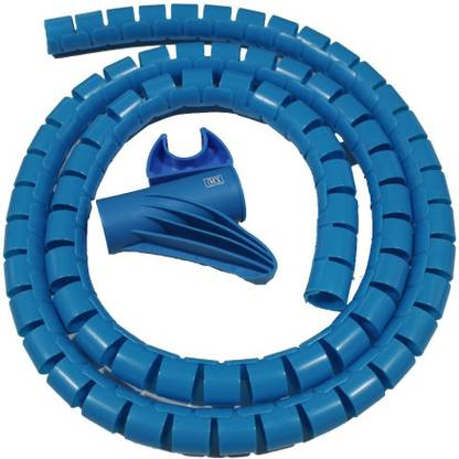 MX Spiral Cable Wrap, Cable Sleeve, Cable Organizer For TV PC Home & Home (1.5 MTR) Cable Protector