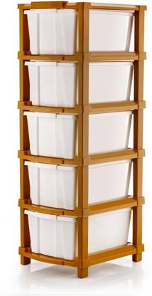 ETYMOCA Plastic Free Standing Chest of Drawers