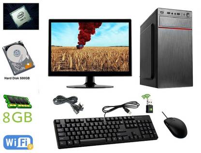 Udbhav Intel Core i5 (8 GB / 500 GB / Windows 10) Assembled Desktop Computer