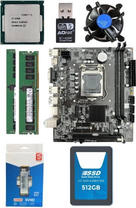 PreSolve Intel Core i5 (8 GB / 512 GB / Windows 10) Assembled Desktop Computer