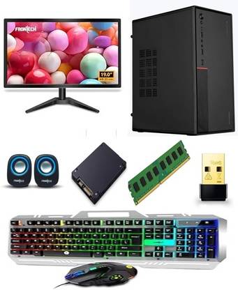 TCM FULL SETUP PC Core i5 (4th Gen) (16 GB / 512 GB / Windows 10) Assembled Desktop Computer
