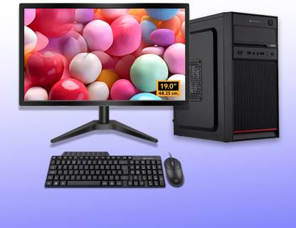 FusionIT Core i3-2100 Core i3 (16 GB DDR5/Windows 11 Home/19 Inch Screen/Core i3-2100 | 16GB Ram | 500GB Hard Disk | 128 GB SSD | Windows 11)