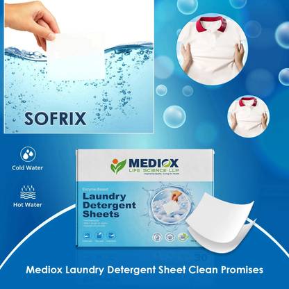 MEDIOX Laundry Detergent Sheets Regular Detergent Pod