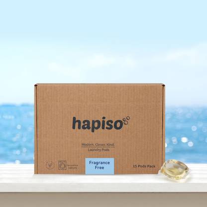 hapiso FRAGRANCE FREE LAUNDRY PODS None Detergent Pod
