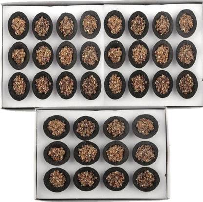 Shacollection 36 Guggal Dhoop Cups Box with Holder Plate For worship/Pooja,Meditation purpose Guggul Dhoop