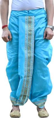 GOURI COLLECTIONS Ready To Wear Pant System With Adjustable Drawstring PREMIUM QUALITY Marwadi Embellished Men Dhoti