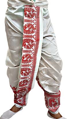Sumit online printed Self Design Men Dhoti