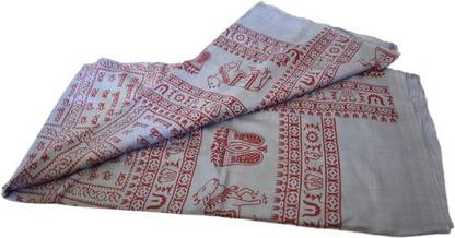 MMB - Premium Quality Ramaboli Chador (Grey Colour) Men Dhoti