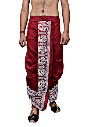 AMIT ONLINE Stylish Printed Men Dhoti