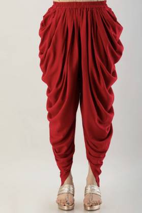 Sundar Dhage Solid Women Dhoti