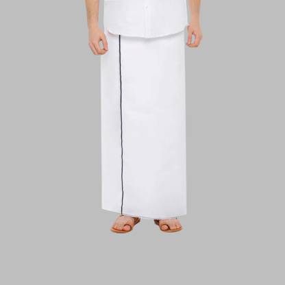 vannamayil Self Design Men Dhoti